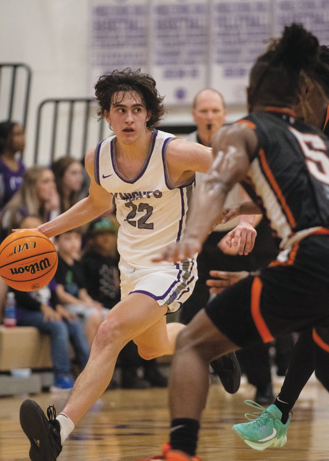 Chatham Charter sophomore Beau Harvey leads his team in both assists (4.9) and steals (4.1) per game while also shooting 43.6% from 3-point range.
